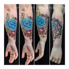 MandalaRose Tattoo by Veronica - tetování Hradec Králové