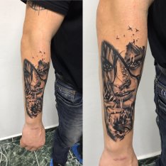 Portrét - Tetovala Petra tetování Hradec Králové
