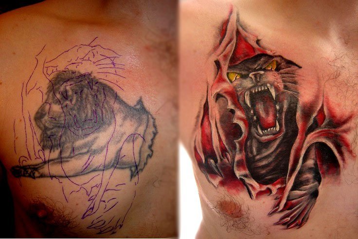 Tetování - předělávka | Tetování - Tattoo